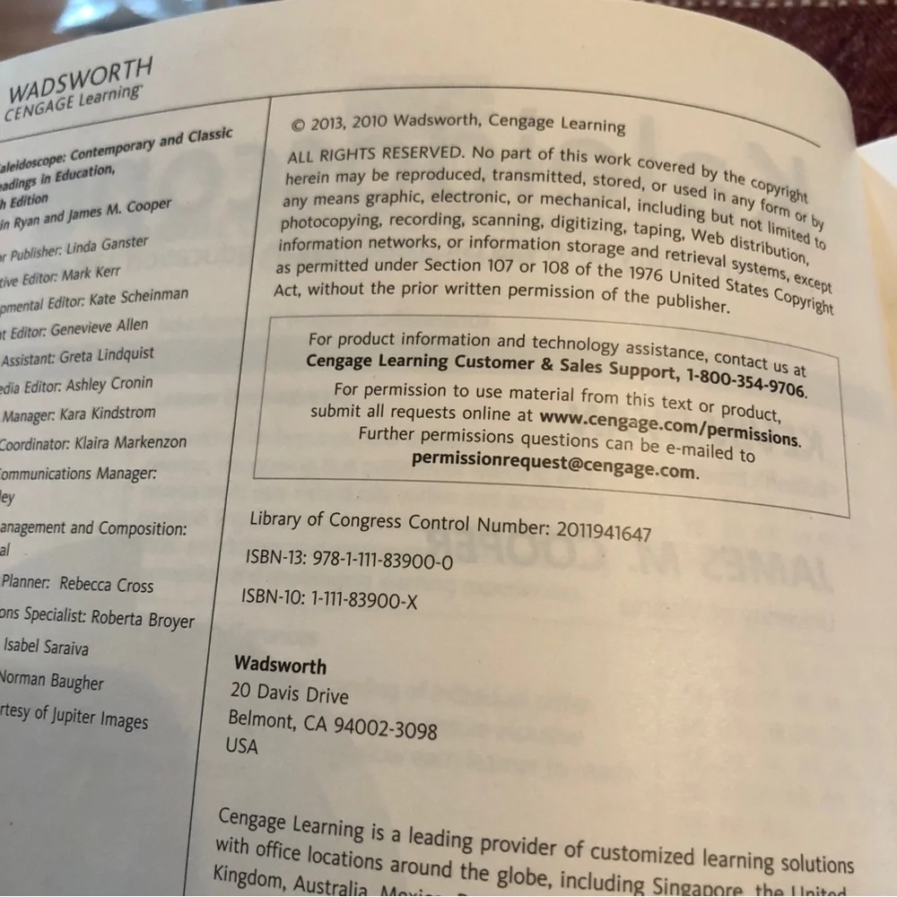 Kaleidoscope: Contemporary and Classic Readings in Education Textbook